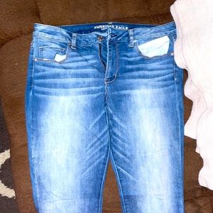 American eagle skinny kick jeans